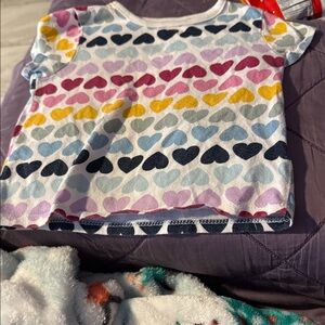 Garanimals Multicolor Heart Pattern Kids Blouse
